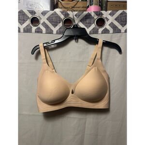 Shecurve Invisible Jelly Lift Bra with Breathable Water Drop Hollow In Nude XL